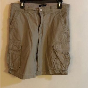 Tan Cargo Shorts